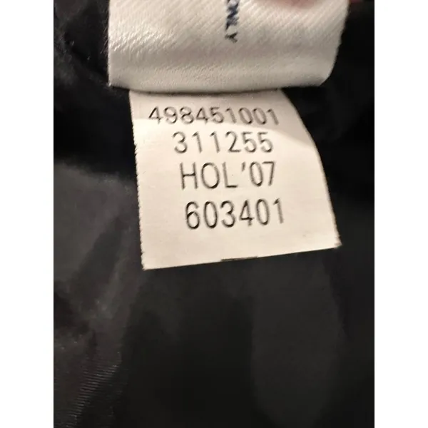 VTG GAP Wool Blend Pleated Bib Shift Dress Women SZ: 4 Black preppy mall brand - Image 8