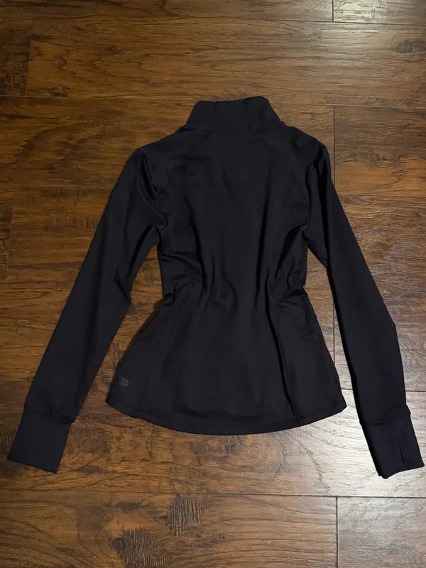 All In Motion Black Women's Full-Zip Active Jacket - Image 3