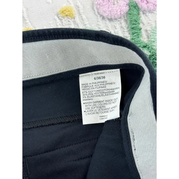 Under Armour Black Fitted Athletic Pants Style 1326884 Womens Size‎ 6 - Image 6