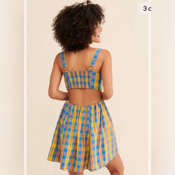 Free People Bridget Mini Dress Size L - Image 3