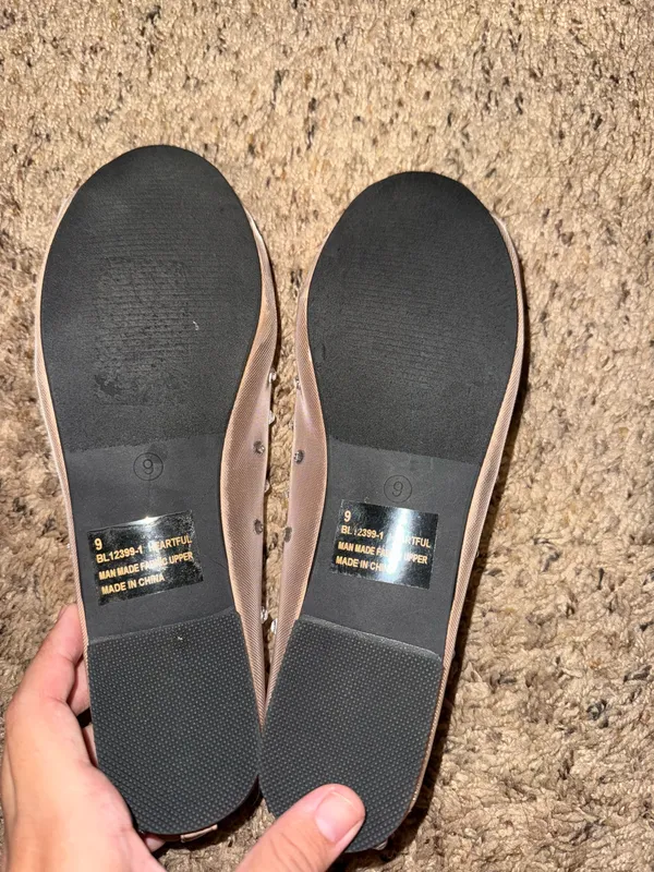 Ballet Flats Pink Size 9 - Image 3