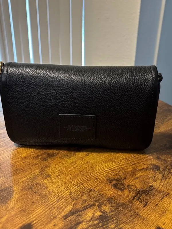 Marc Jacobs The Mini Bag Black Leather Crossbody Shldr Bag - Image 10