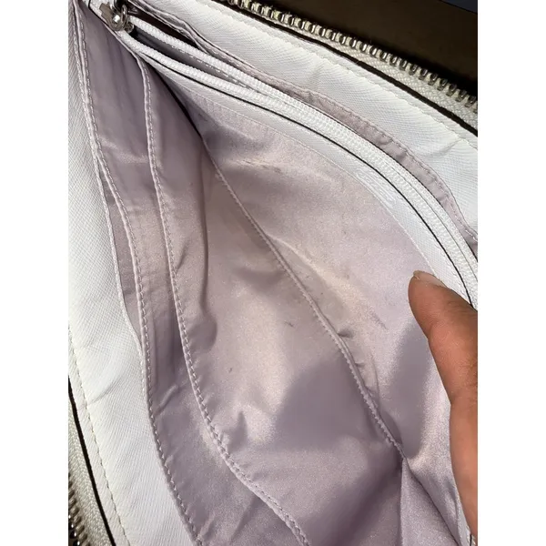Coach‎ Peyton Dream C Slim Zip Around Wallet Wristlet Gray White Hang Tag G - Image 6