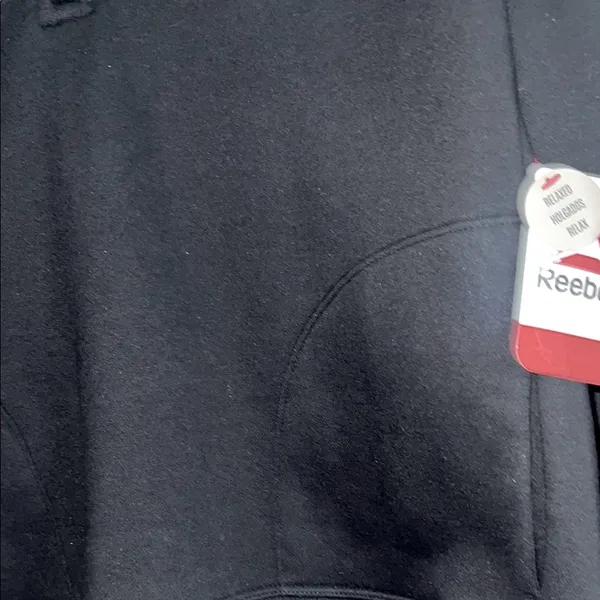 Reebok Black Quarter-Zip Sweatshirt with Mock‎ Neck - Image 5