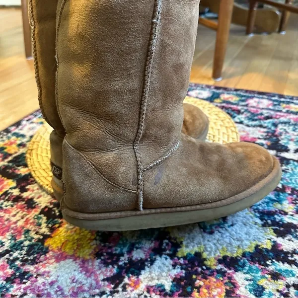 UGG Classic Tall Sheepskin Boot Chestnut Womens Size 7 - Image 8