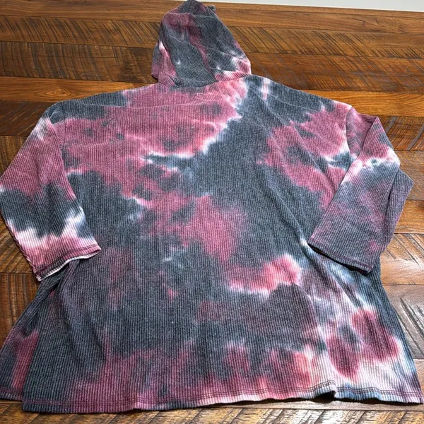 Chaser Tie Dyed Maternity Hoodie - Image 7