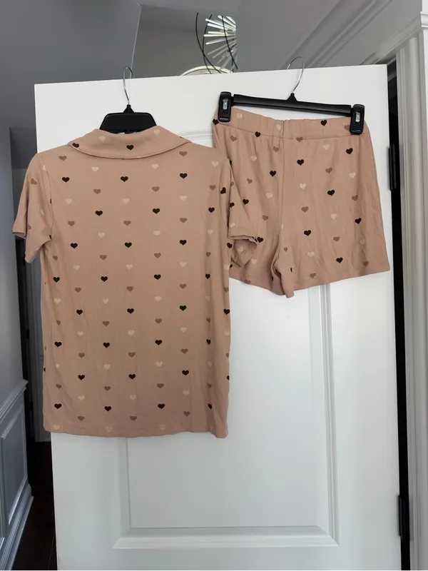 Skims Soft Lounge Short Sleeve Sleep Set - Image 7