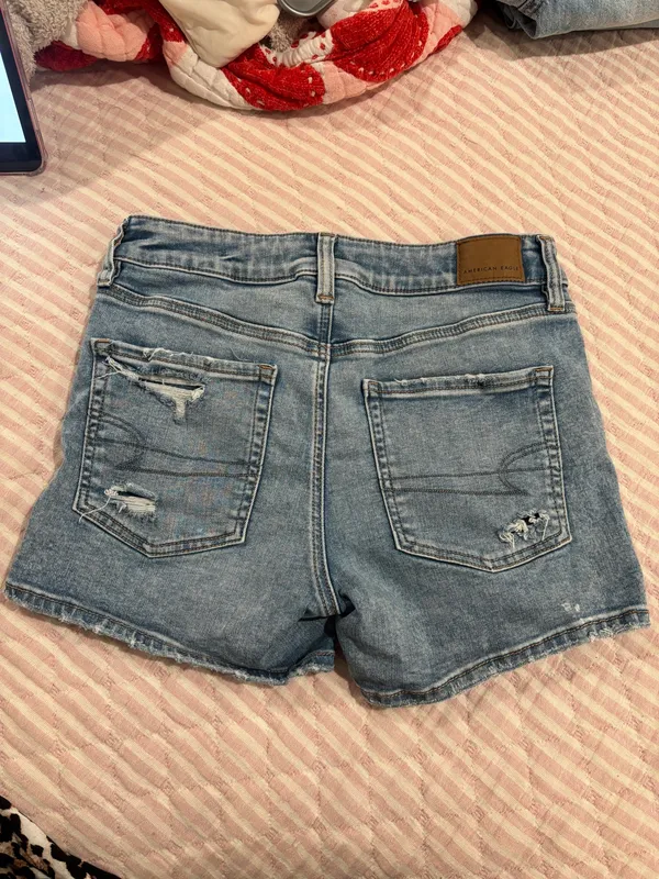 American Eagle Next Level Denim Midi Short - Image 3
