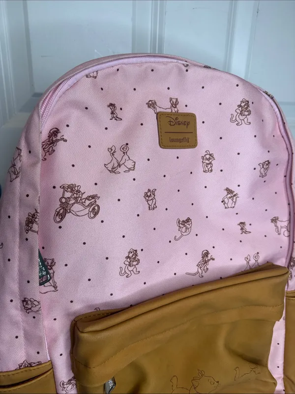 Loungefly Disney Aristocat Print FULL SIZE Backpack - Image 4