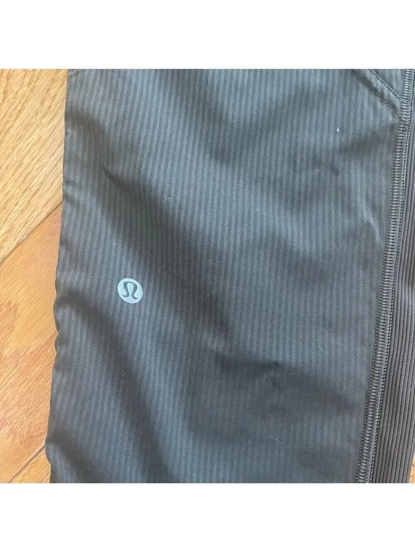 Lululemon Dance Studio Mid-Rise Khaki Green Athletic Pants Joggers Crop 25" Sz 4 - Image 11