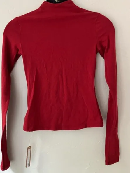 SKIMS Cotton Jersey Turtleneck S - Image 3