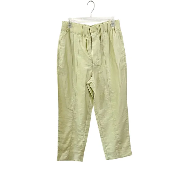 Madewell Tapered Huston Comfort Pull-On Crop Pants Green NWT Size‎ M - Image 2