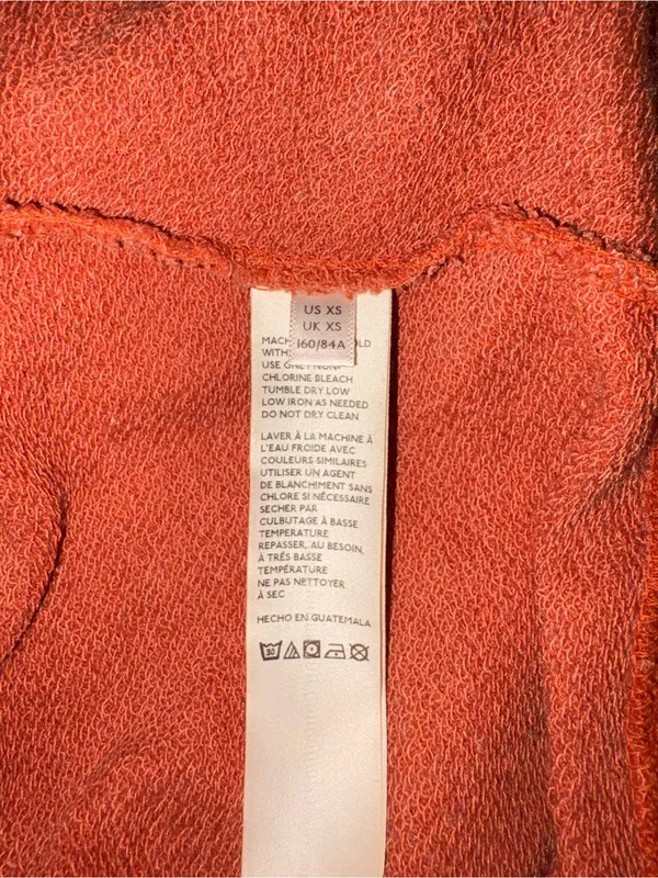 Free People We The Free Camden Sweatshirt Pomplemousse Orange Extra Small - Image 6