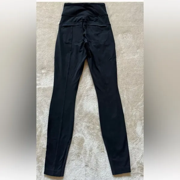 Athleta Womens High Rise‎ Black Leggings Size 0 - Image 5