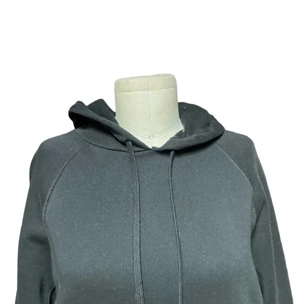 NWT Zadig & Voltaire Black‎ Gold Skull Graphic Hoodie Sweatshirt Small - Image 4
