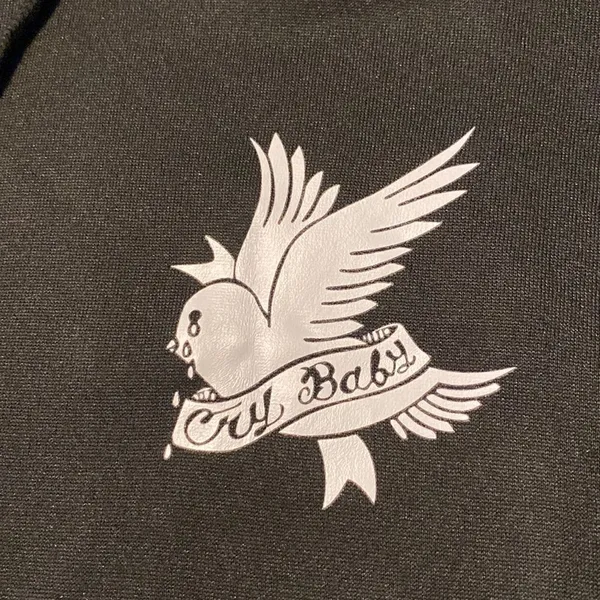 Unisex Lil Peep Hoodie Black Size XS NEW - Image 3