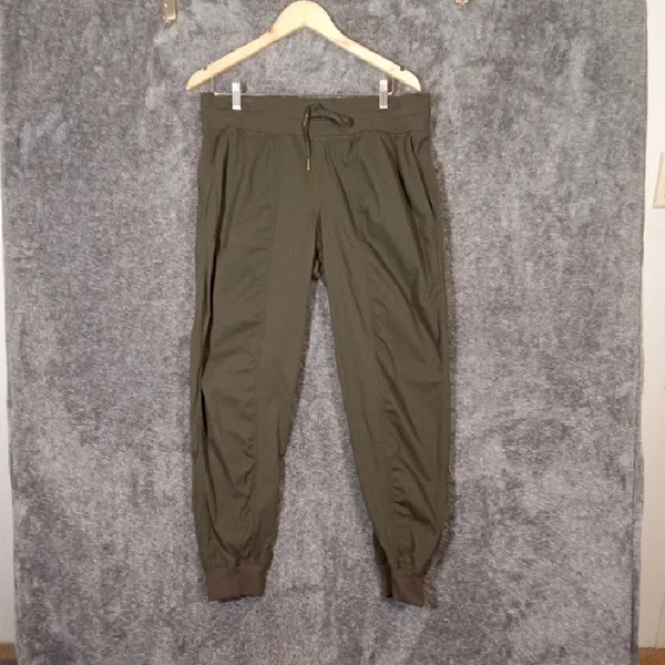 Lululemon Dance Studio Mid Rise Jogger Full Lenght Army Green Womens 12 - Image 3