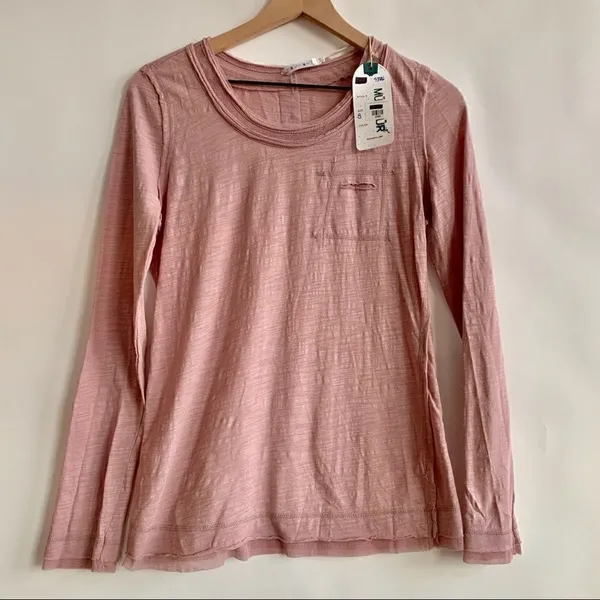 Mur Mur Monoreno Boutique Pink Long Sleeve Tee - Image 7