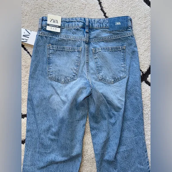 Zara Z1975 Bootcut Jeans With A High Waist - Image 8