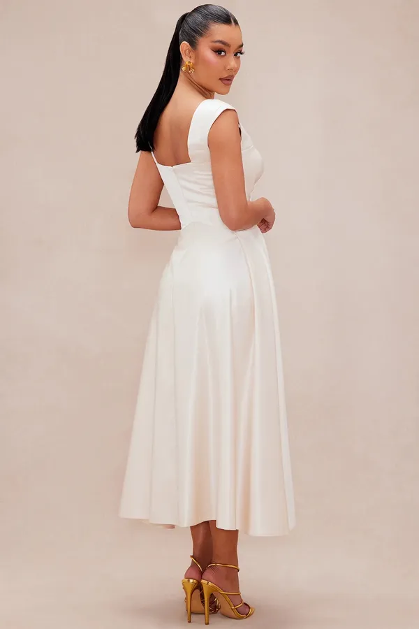 FashioNova Satin Midi Dress - Image 2