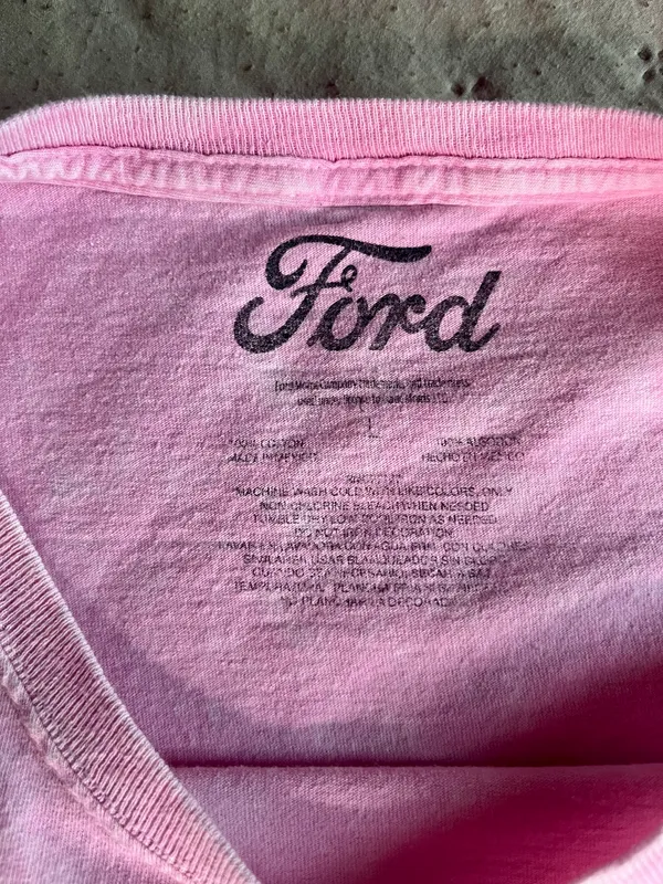 Graphic Mustang Tee Pink Size L - Image 3
