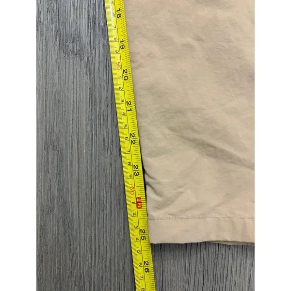 Nike Women's DQ6809-200 Essential Woven High Rise Joggers Beige XS - Image 7