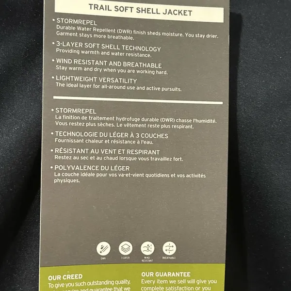 EDDIE BAUER WOMENS TRAIL SOFT SHELL JACKET-Small - Image 6
