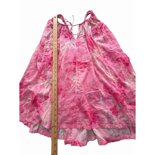 Free People Intimately Dress Medium Sweet & Sour Mini Slip Floral Pink #HHH7-1 - Image 9