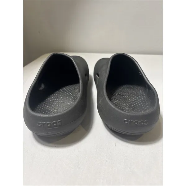 Crocs Mellow Recovery Clogs Unisex M4/W6 Black Comfortable Slip On Shoes - Image 3