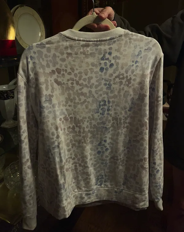 Stars Above Long Sleeve Splatter Leopard Top - Image 7