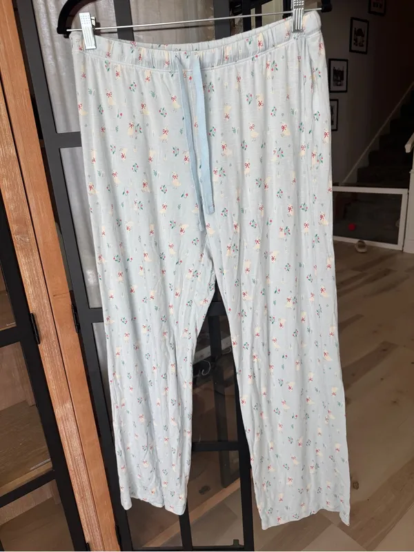 Sofia Richie Grainge x Amazon modal henley pajamas set goose silly long sleeve - Image 8
