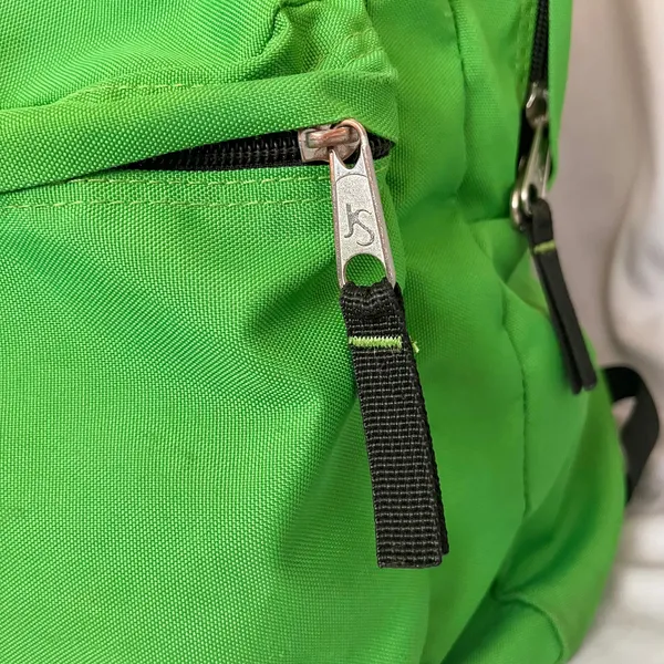 JanSport Vintage Neon Green SuperBreak 25L Backpack - Image 5