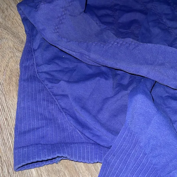 Free People Movement Good Karma Blue Long Sleeve Top Size XS/S - Image 11