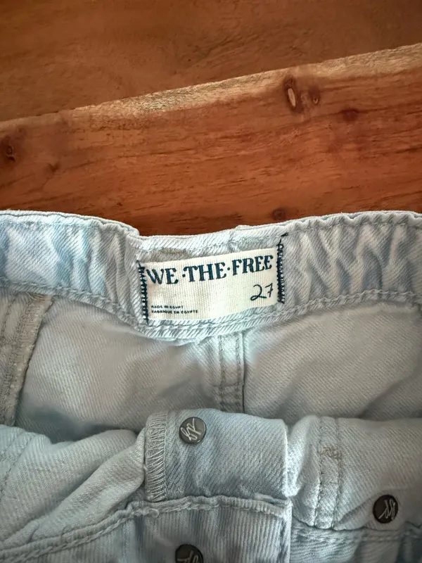 Free People Jean Shorts - Image 3