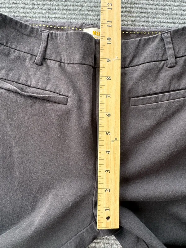 Anthropologie Maeve‎ Black Collette Wide leg cropped pants Women's 6 - Image 8