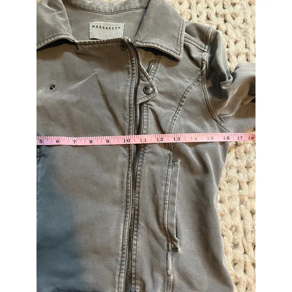Motorcycle jacket Marrakech rider moto jacket gray size small - Image 3
