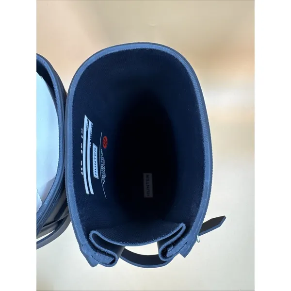 New Hunter Women's Navy Blue Original Short Back Adjustable Rain Boots Size 6 - Image 7