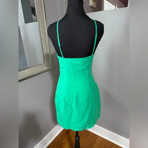 Lovers & Friends x Revolve Cindy Mini Dress Kelly Green Size XS. - Image 5