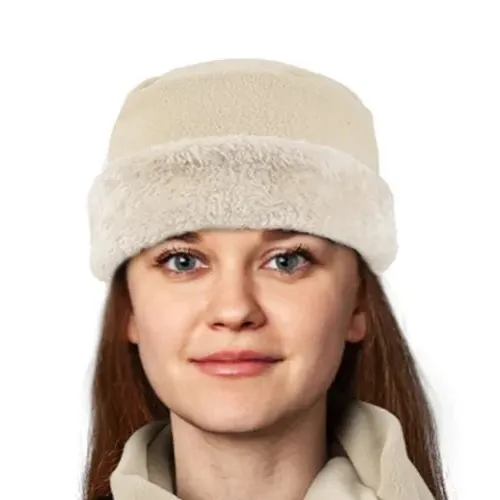 Loritta Womens Set Size L Beige Beanie Hat Scarf Warm Gloves Winter Accessories - Image 8