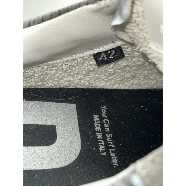 P448 Women’s Size 42 11 Reflective Gray White Black Mesh Suede Cancun Sneakers - Image 10