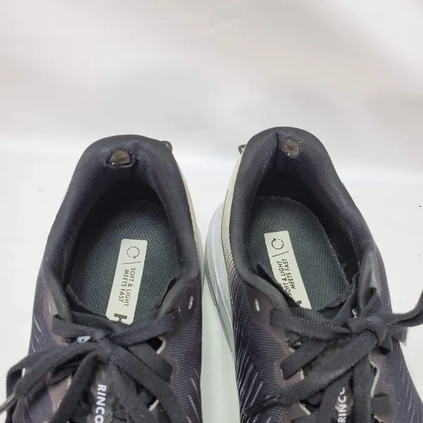HOKA Rincon 3 Women's Size 8.5B Black White Running‎ Shoes W Rincon 3 - Image 2