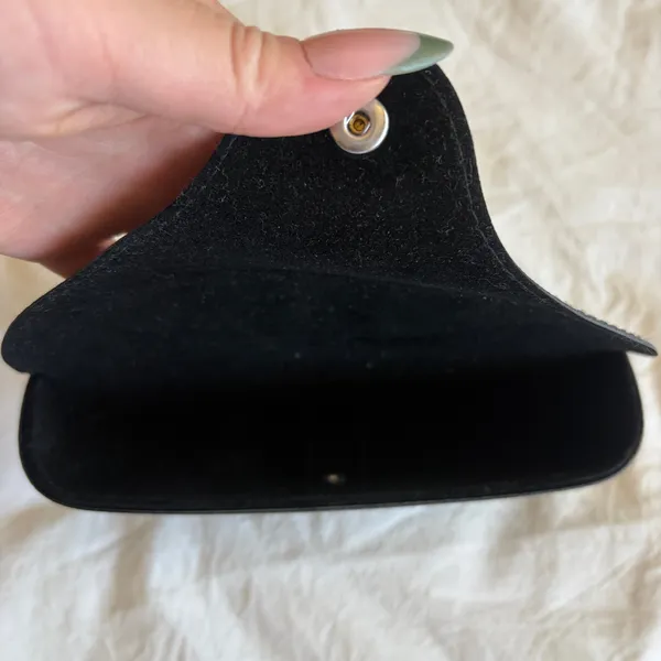 Ray-Ban Black Leather Sunglasses Case - Image 3