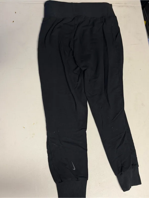 Vintage Nike Women’s Black Pull On Sweatpants Size Small pockets EUC - Image 4
