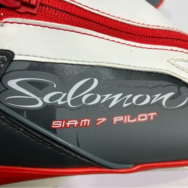 Salomon Siam 7 pilot performance touring‎ ski boots women's size 9 white - Image 8
