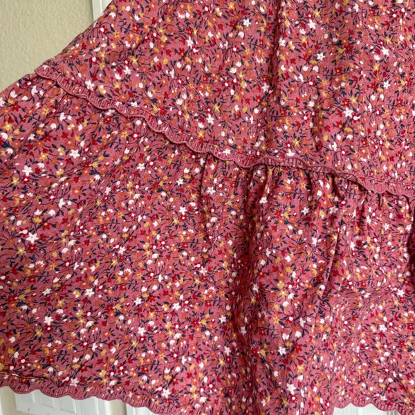 Aeropostale Floral Babydoll Dress Red / Pink Size XS - Image 3