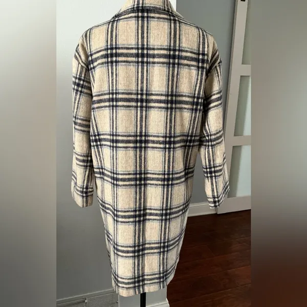 Lightweight coat/ long jacket for spring🌷 Black - Image 2
