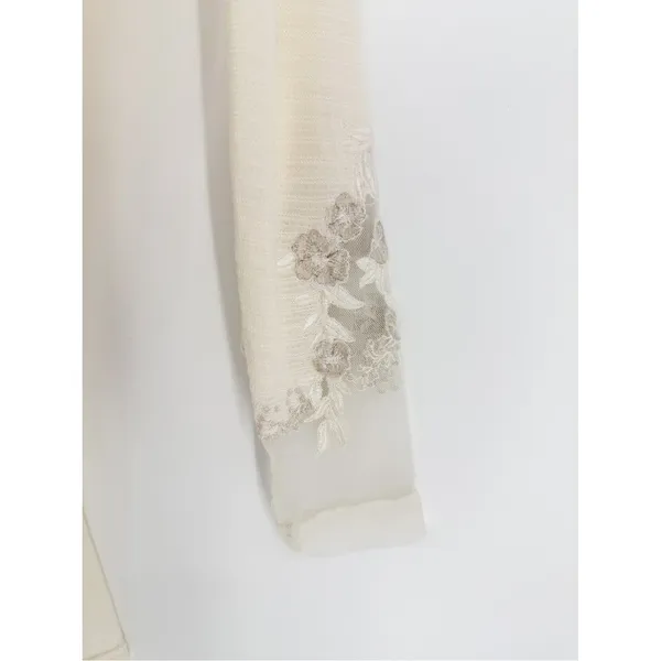 Free People Saheli Embroidered Long Sleeve Tunic Top Women's XS‎ Cream Boho Chic - Image 5