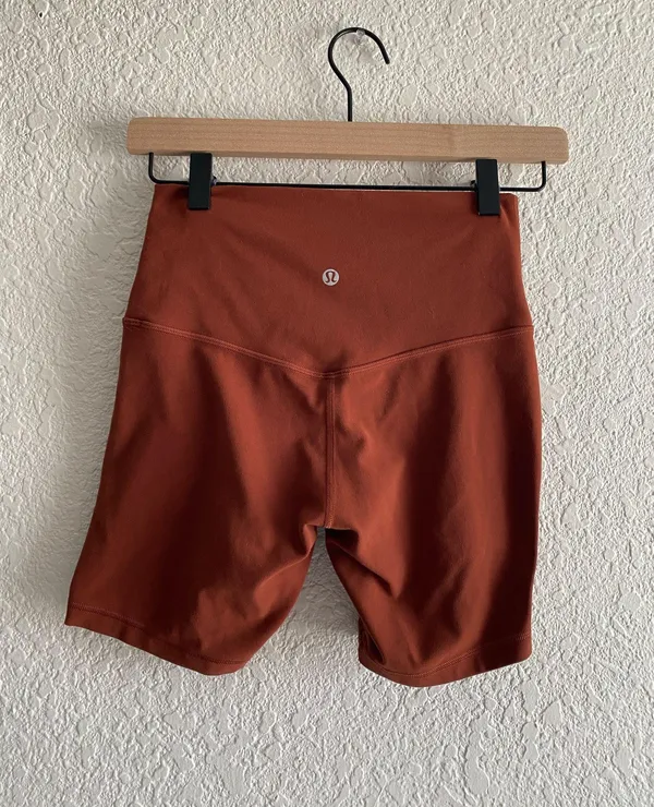 lululemon dark terracotta align short - Image 2