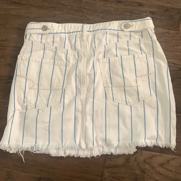 American Eagle white denim skirt - Image 2