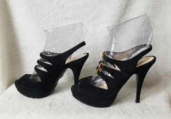 Prada 3 strap slingback heels - Image 2